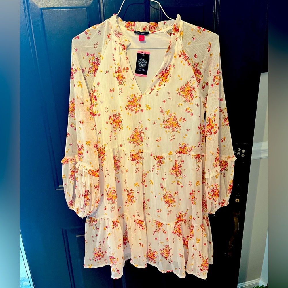 Vince Camino dress.